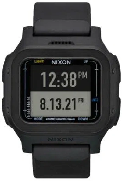 Pre-owned Nixon Regulus Expedition Watch - All Black -