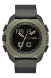 Nixon Ripley Ana-digi Silicone Strap Watch, 47mm