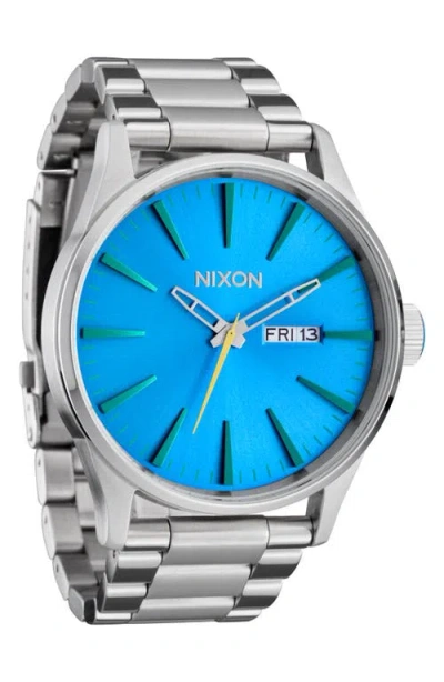 Nixon Sentry Bracelet Watch, 42mm