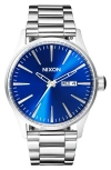 Nixon Sentry Bracelet Watch, 42mm