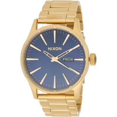Nixon Sentry Bracelet Watch, 42mm In Gray