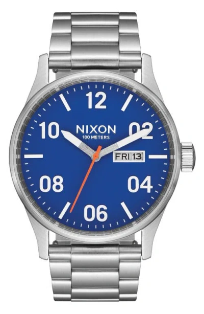 Nixon Sentry Bracelet Watch, 42mm In Multi