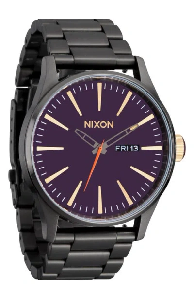 Nixon Sentry Bracelet Watch, 42mm In Multi