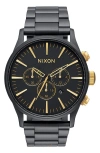 Nixon Sentry Chronograph Bracelet Watch, 42mm
