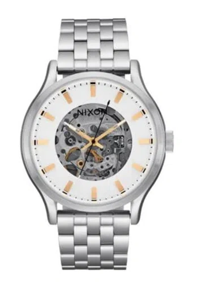 Pre-owned Nixon Spectra A1323 - White/silver - 100m Water Resistant Assorted Colors In White / Silver