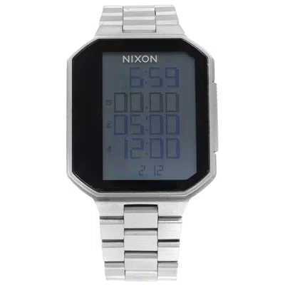 Pre-owned Nixon Synapse Sensor Digital Steel Quartz Men's Watch A323-000 In Multi