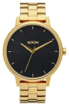 Nixon The Kensington Bracelet Watch, 37mm In Gold