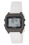 Nixon The Ripper Silicone Strap Digital Watch, 36.5mm In Multi