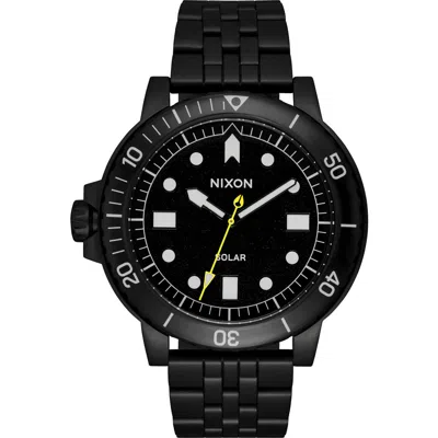 Nixon The Stinger Dive Bracelet Watch, 44mm In Black