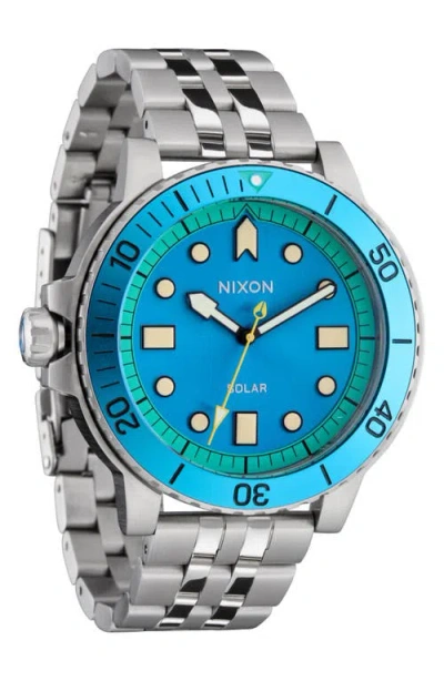 Nixon The Stinger Solar Dive Bracelet Watch, 44mm