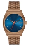Nixon The Time Teller Bracelet Watch, 37mm