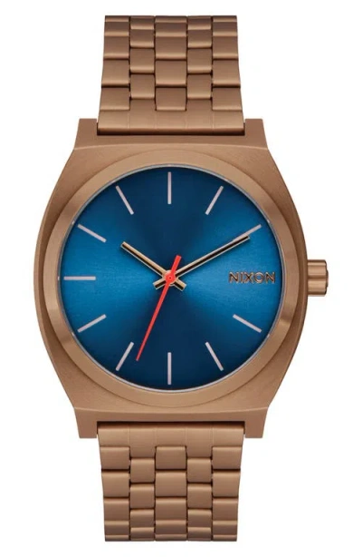 Nixon The Time Teller Bracelet Watch, 37mm