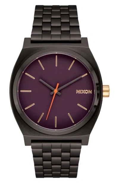 Nixon The Time Teller Bracelet Watch, 37mm In Multi