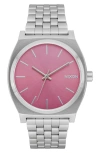 Nixon The Time Teller Bracelet Watch, 37mm In Multi