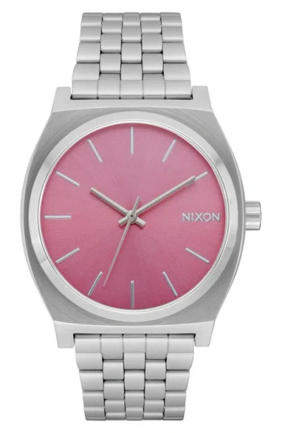 Nixon The Time Teller Bracelet Watch, 37mm In Multi