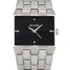 Nixon Ticket Ii Silver/black 34mm Stainless Steel Watch A1262-625 In Multi