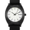 Nixon Time Teller Acetate All Black/silver 40 Mm Watch A327-2345 In Multi