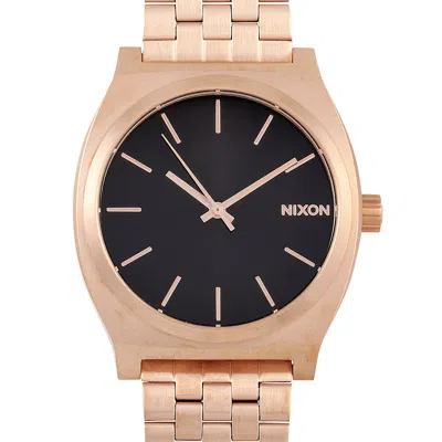 Nixon Time Teller All Rose Gold Stainless Steel Watch A045 2598 In Multi