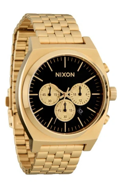 Nixon Time Teller Chronograph Bracelet Watch, 40mm