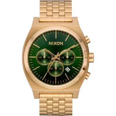 Nixon Time Teller Chronograph Bracelet Watch, 40mm In Pattern