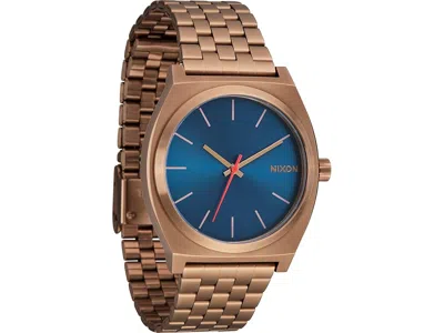 Nixon Time Teller Watches Desert Gold/arles Blue: One Size