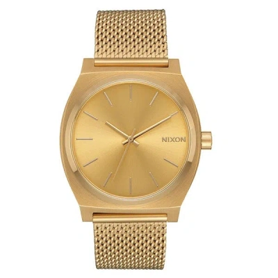 Nixon Watches Mod. A1187-502 Gwwt1 In Gold