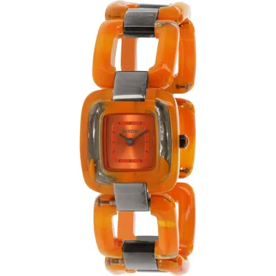 Nixon Women's Sisi Marmalade Orange Dial Watch