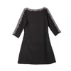 Niza Women's Black Jimena Flared Dress In Black