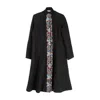 Niza Women's Black Jimena Long Coat In Black