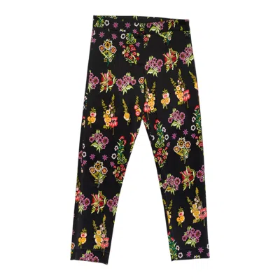 Niza Women's Black Straight Trousers With Embroidery Penélope