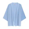 Niza Women's Blue Beaded Cardigan Alma In Blue