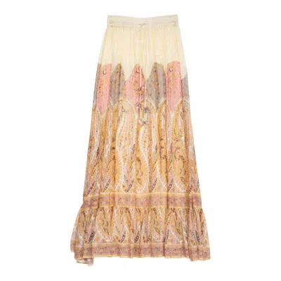 Niza Women's Brown Short Floral Dress With V-neck And Adjustable Drawstring