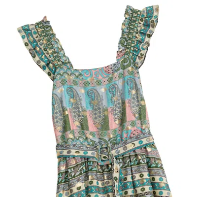 Niza Women's Elegant Printed Dress Amalfi