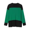 Niza Women's Green Olivia Emerald Sweater In Green