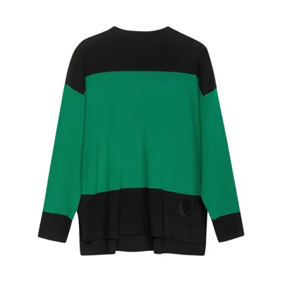 Niza Women's Green Olivia Emerald Sweater