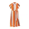 Niza Women's Midi Dress With Armhole Sleeves