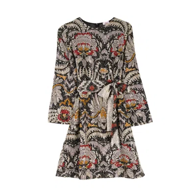 Niza Women's Natalia Sequin Dress In Yellow