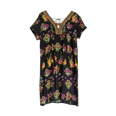 Niza Women's Short Dress With Floral Print Penélope