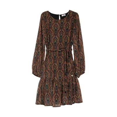 Niza Women's Short Dress With Ruffled Hem