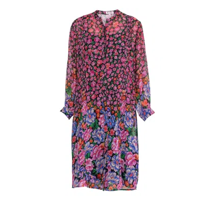 Niza Women's Short Shirt Style Dress In Multi