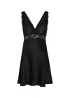 Nk Imode Morgan Bust Support Silk Chemise In Black