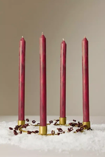 Nkuku Berry Garland Candle Holder In Multi