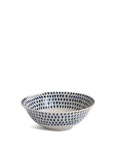 Nkuku Indigo Drop Cereal Bowl In Blue