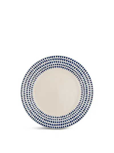 Nkuku Indigo Drop Side Plate In Blue