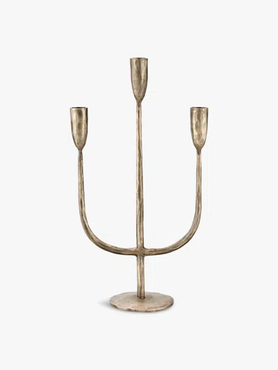 Nkuku Mbata Brass Candelabra
