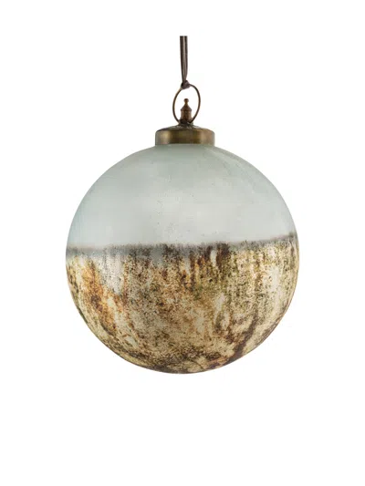 Nkuku Ngolo Giant Bauble Large In Aged Smoke