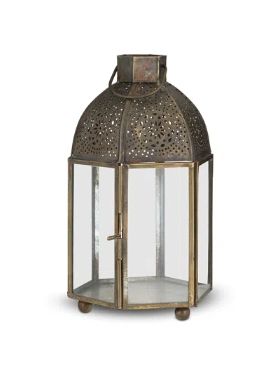 Nkuku Sabra Lantern In Silver