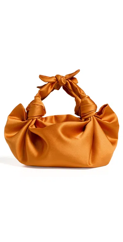 Nla Collection Knot Bag Burnt Orange