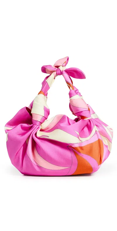 Nla Collection Pink Swirl Knot Bag Pink Swirl