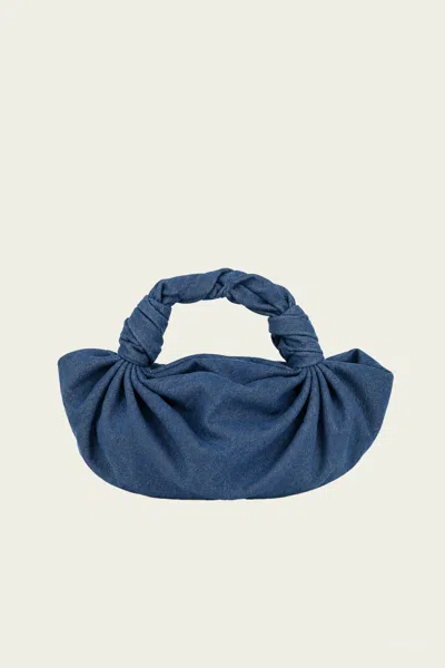 Nla Knot Bag In Denim
